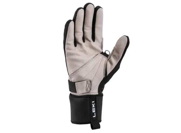 Leki PRC Premium Shark cross-country gloves Black-Sand