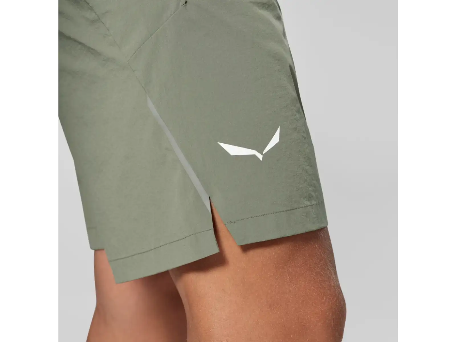 Salewa Pedroc Durastretch Light men's shorts Faded Green