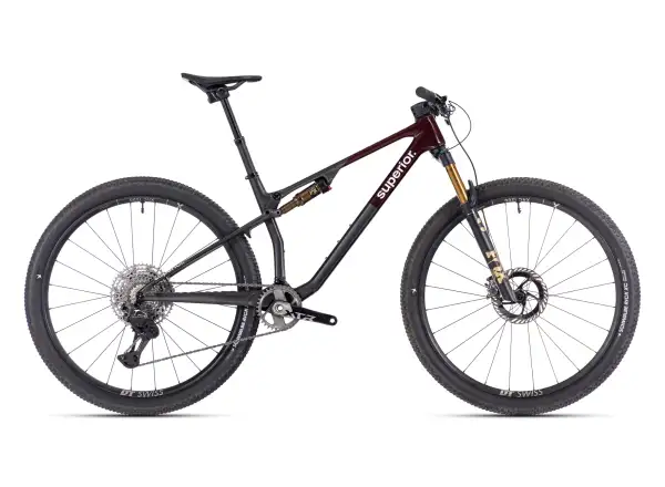 Superior XF 9.9 Team full-suspension bike Red Carbon/ Matte Carbon