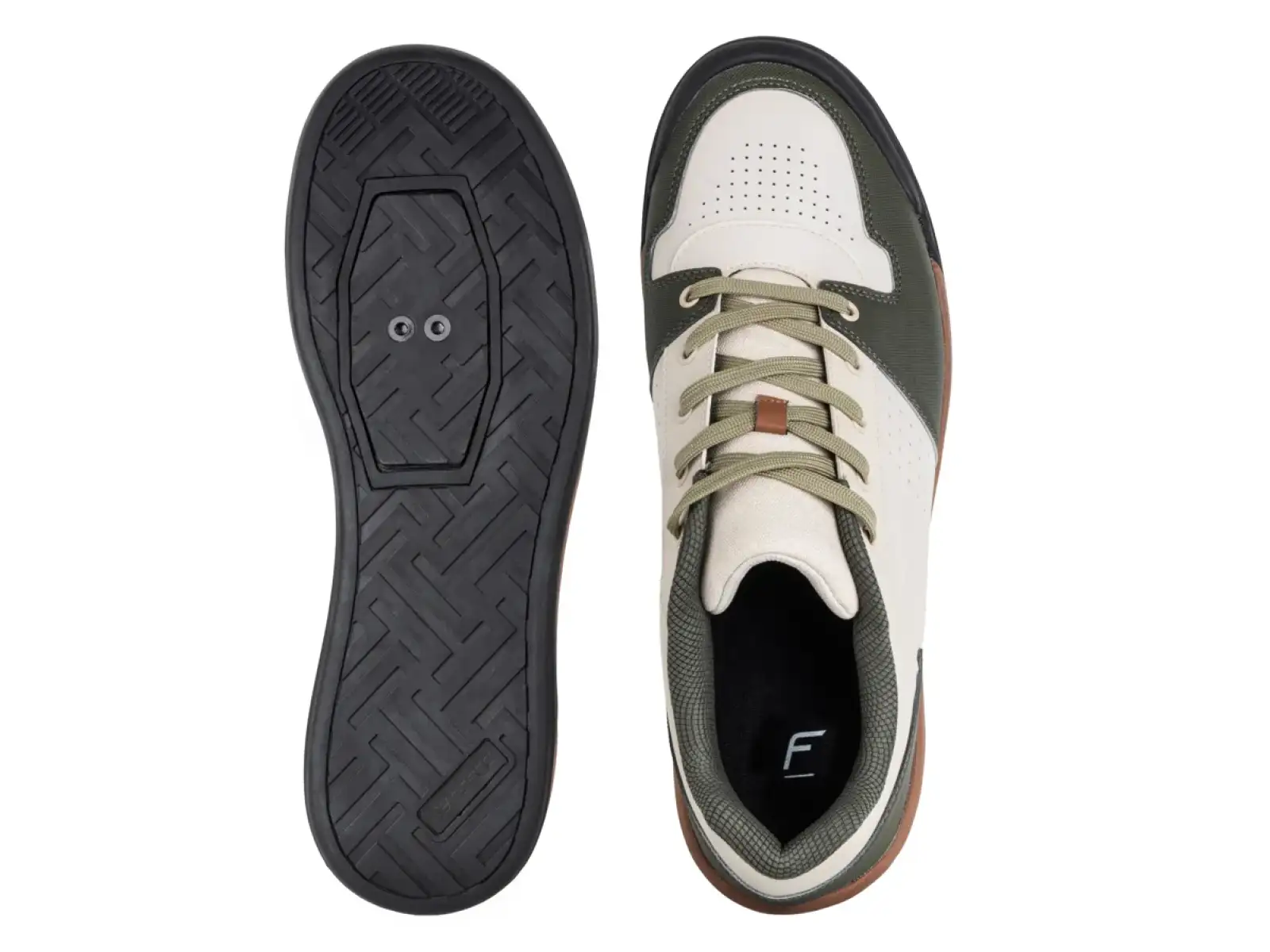 Force Escape MTB cycling shoes creamy olive