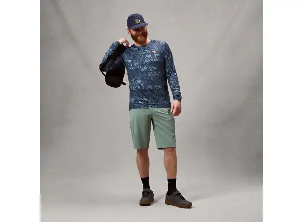 Endura Singletrack men's jersey long sleeve Carbon Grey