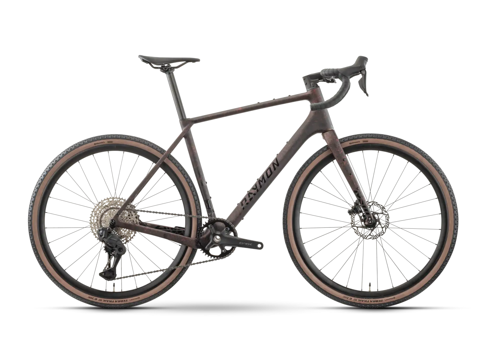 Raymon Soreno Pro 12S GRX715 Di2 gravel bike Black Stone