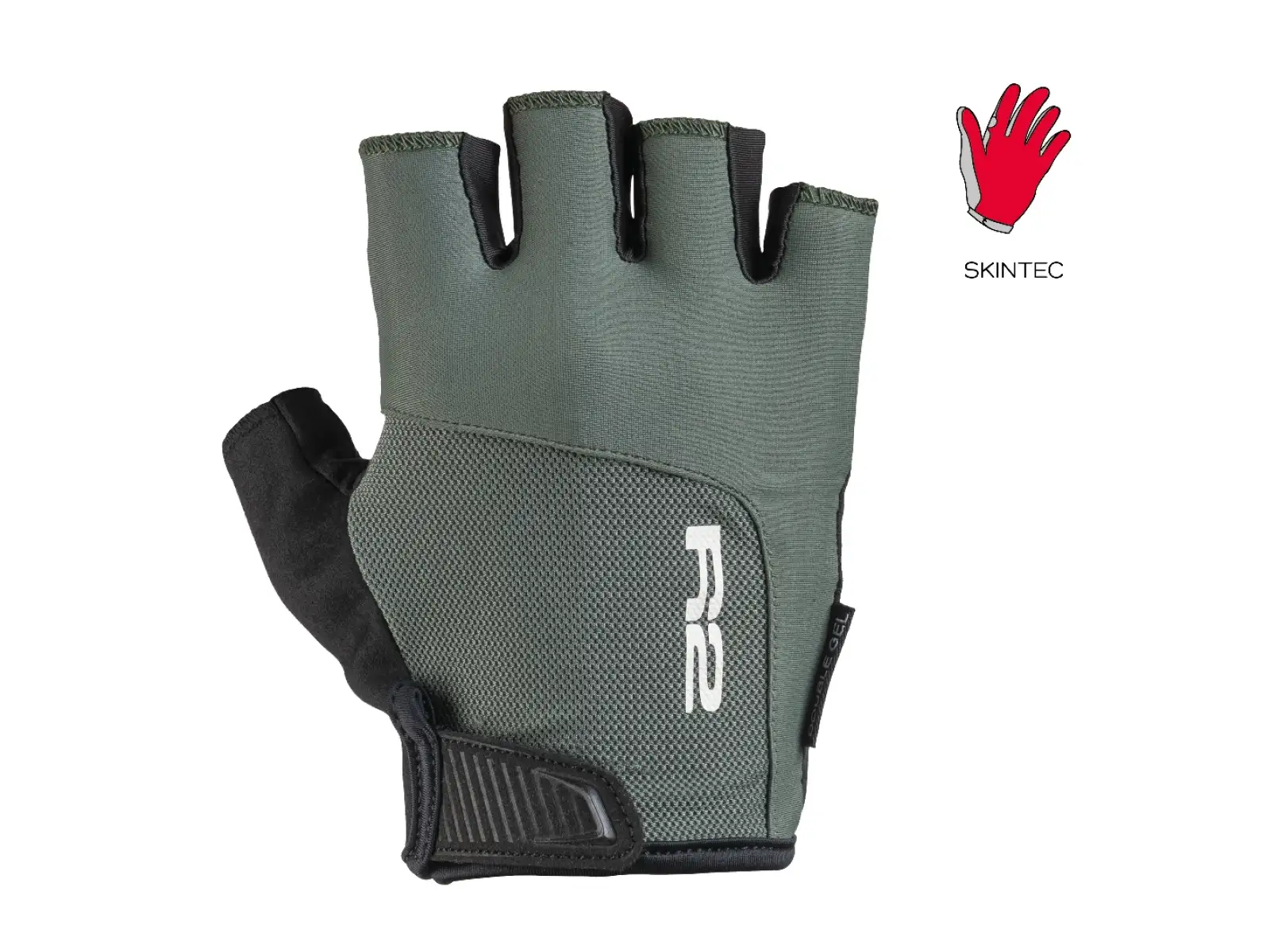 R2 Vittoria cycling gloves green