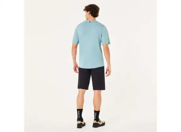 Oakley Seeker Flow men's short sleeve jersey Pacific
