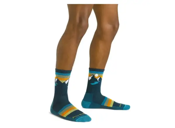 Darn Tough Sunset Ridge Micro Crew Lightweight Cushion men's socks Bottle