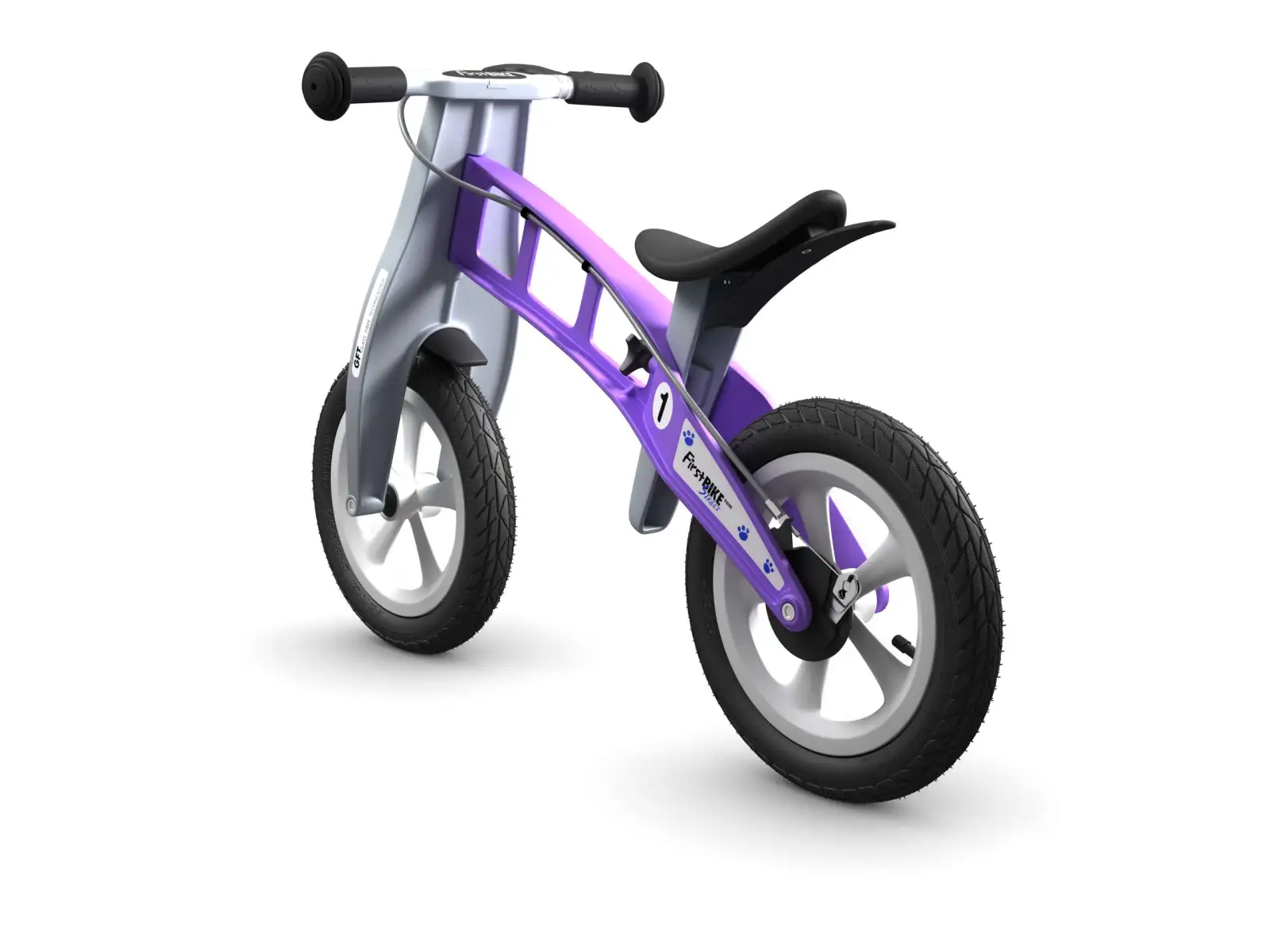 First Bike Street children's balance bike purple