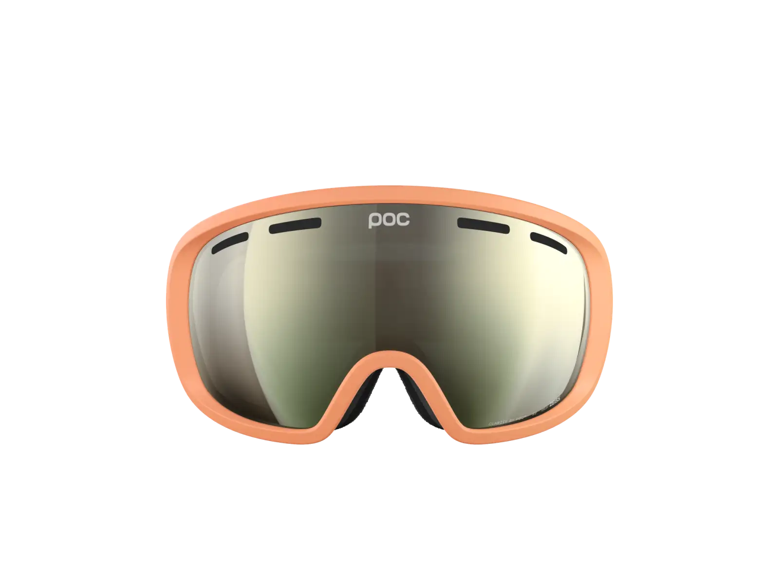 POC Fovea ski goggles Apricot Sunstone/Partly Sunny Ivory