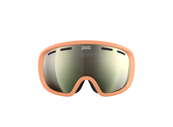 POC Fovea ski goggles Apricot Sunstone/Partly Sunny Ivory