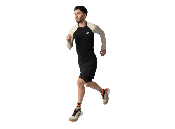Dynafit Ultra 2in1 men's running shorts Black Out
