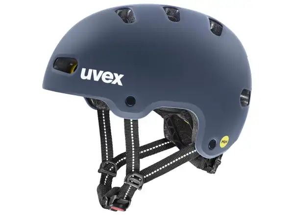 Uvex Kid 4 Style Mips kids helmet Dusk Blue Matt
