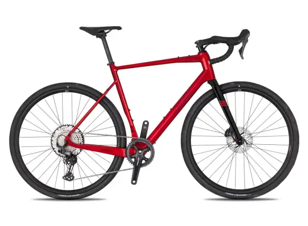 4Ever Grizzly Elite gravel bike Flame red