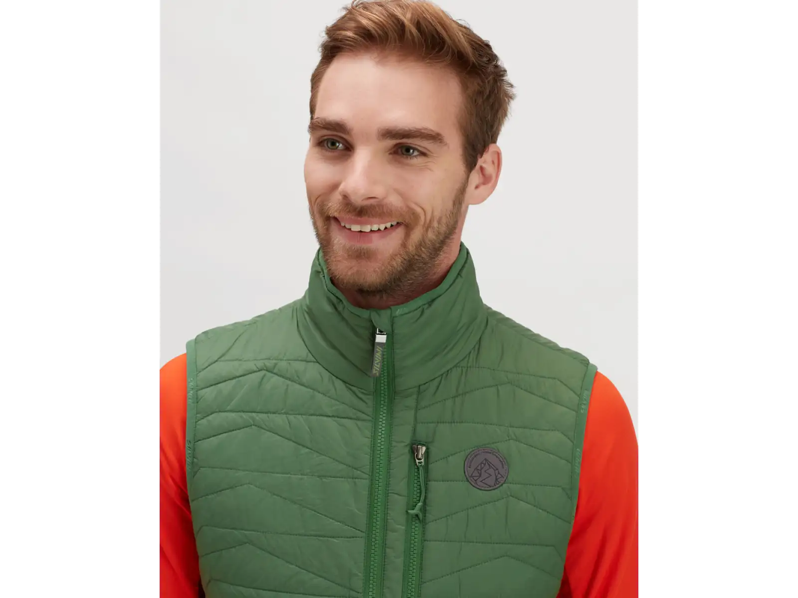 Silvini Grotte men's vest Green Forest