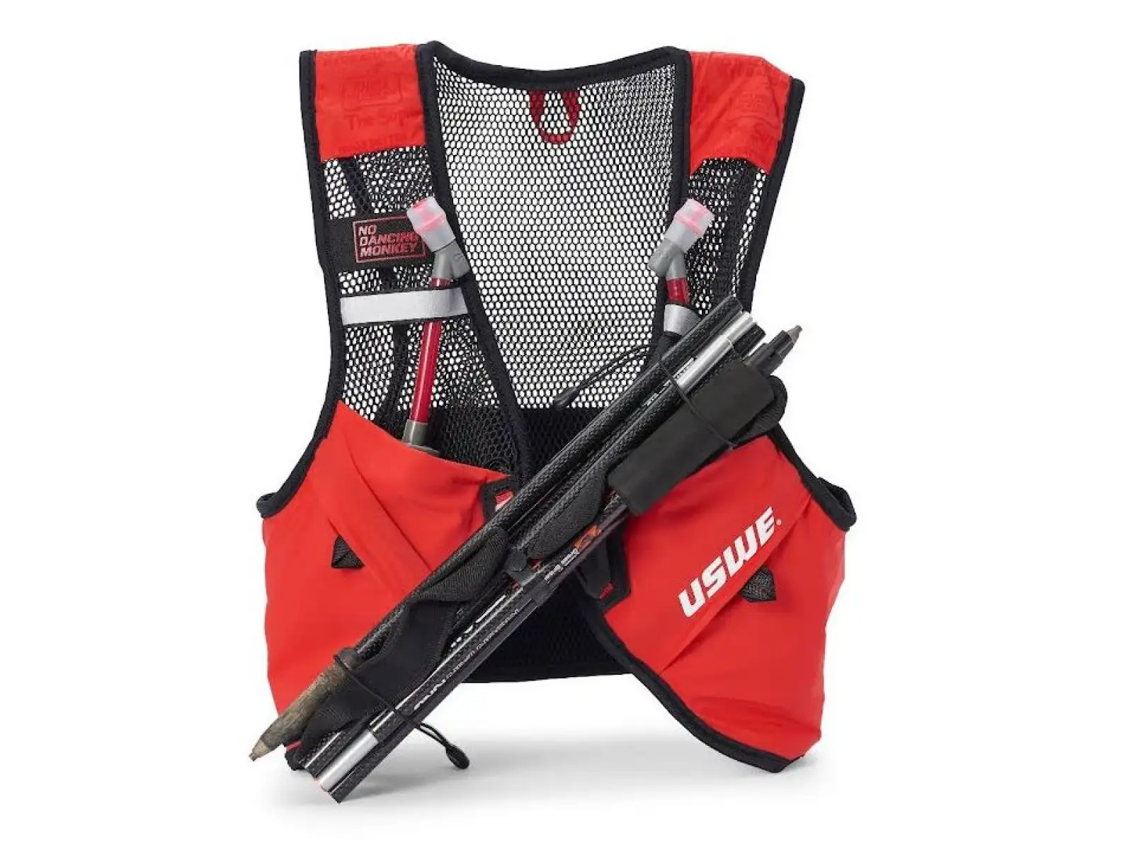 USWE Pace 2 running vest Red/black, size M-L