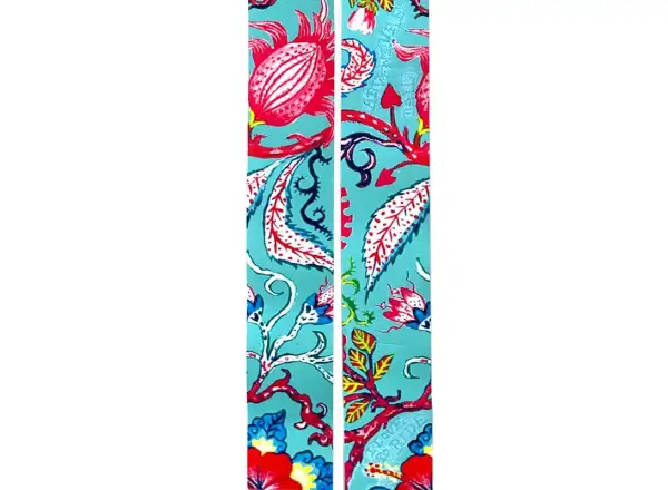 Cycology Secret Garden bar tape blue