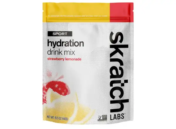 Skratch Labs Hydration Sport Drink Mix isotonic drink 440 g Strawberry Lemonade