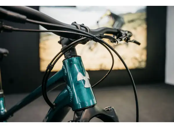 Nukeproof Tracker Pro 290 Cues 1x11 mountain bike Petrol Green/Chrome