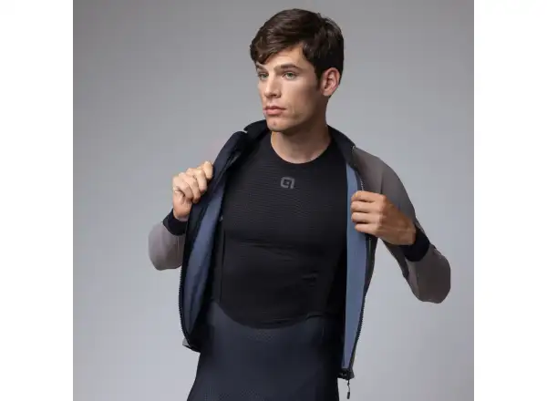 Alé Pragma Fondo 3.0 men's winter jacket Rope Grey