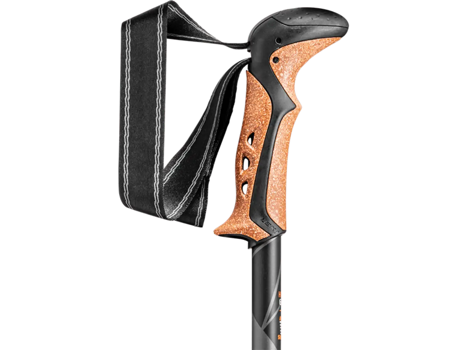 Leki Khumbu AS trekking poles Anthracite/Orange size 110 - 145cm
