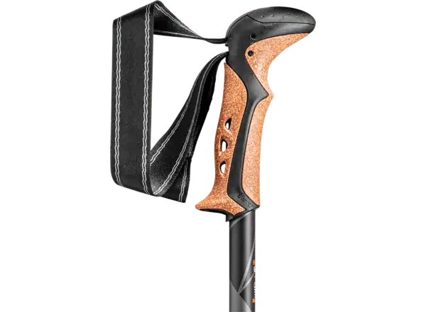 Leki Khumbu AS trekking poles Anthracite/Orange size 110 - 145cm