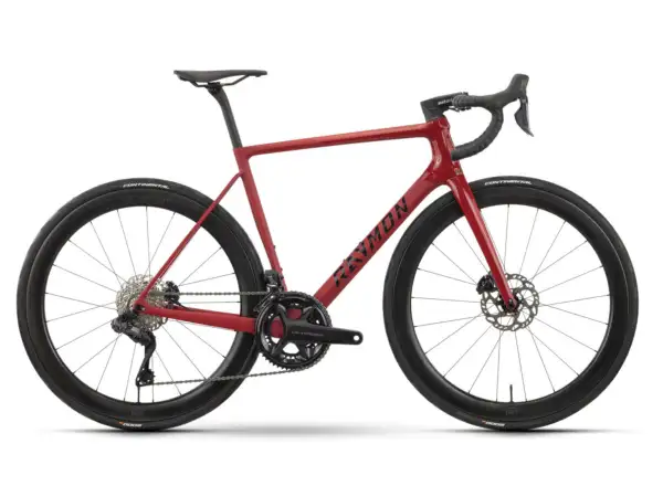 Raymon Kirana Ultra road bike Carmine Red Stealth