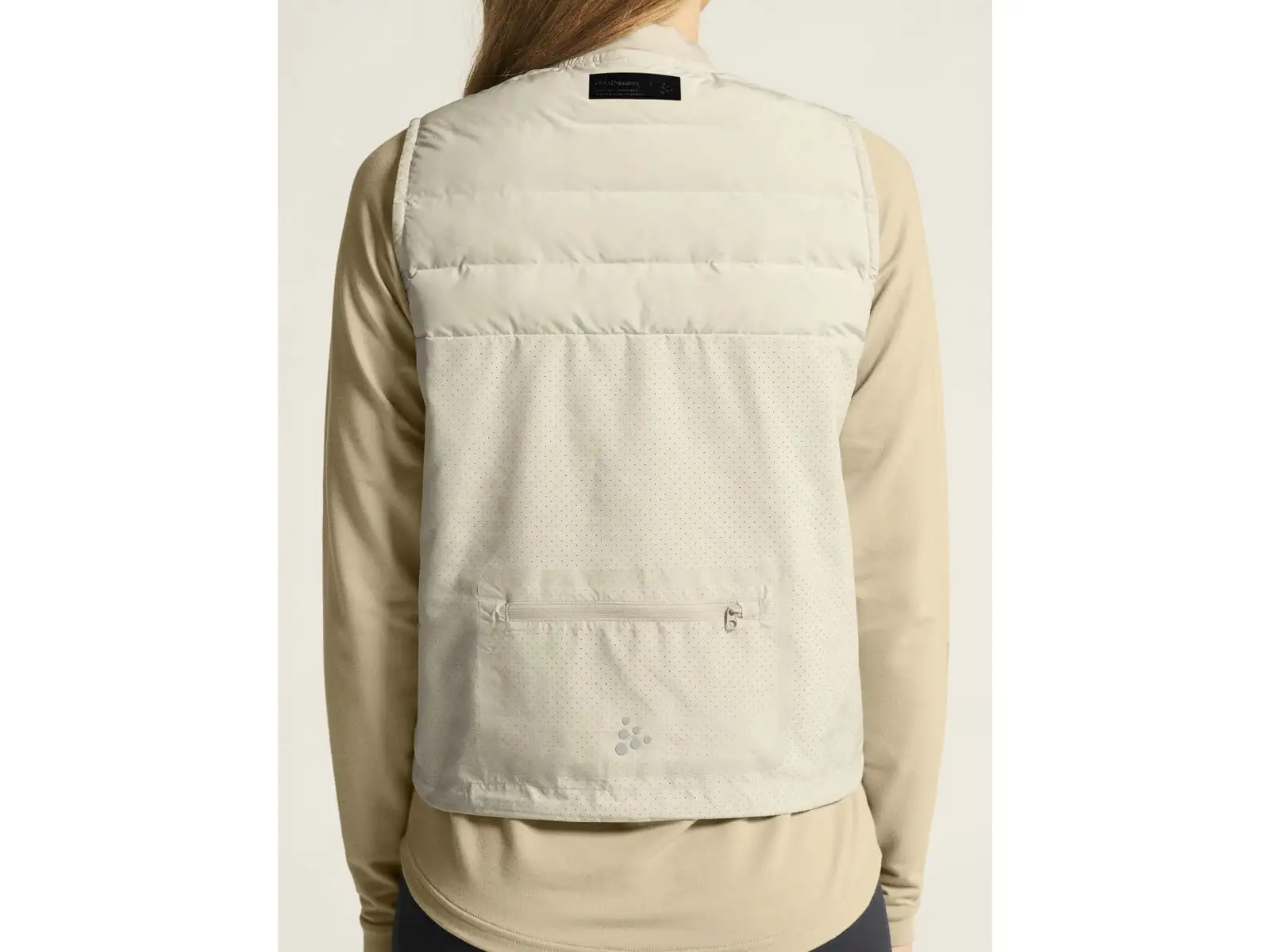 CRAFT SubZ 5 women's running vest beige