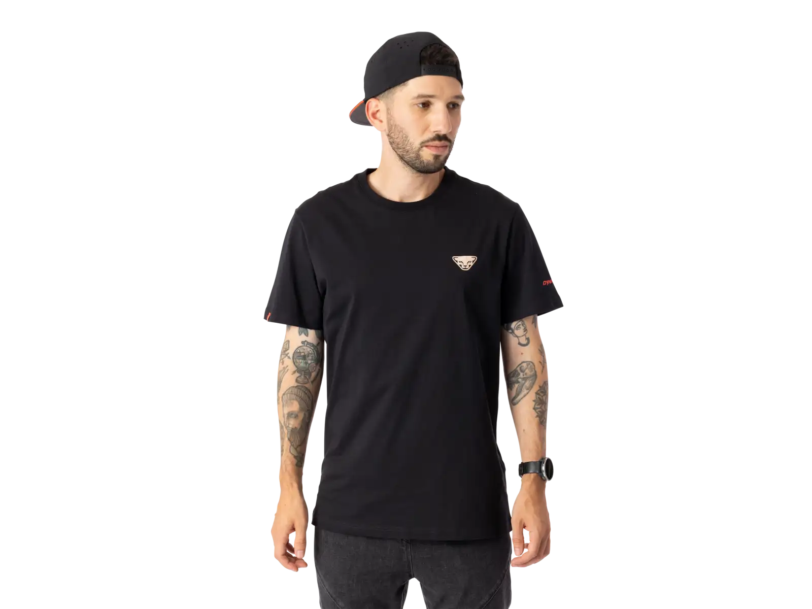 Dynafit 24/7 Graphic men's T-shirt short sleeve Black Out/trail Crew