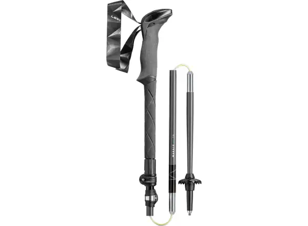 Leki Makalu FX trekking poles Petrol/Black/Silver size 110-130 cm