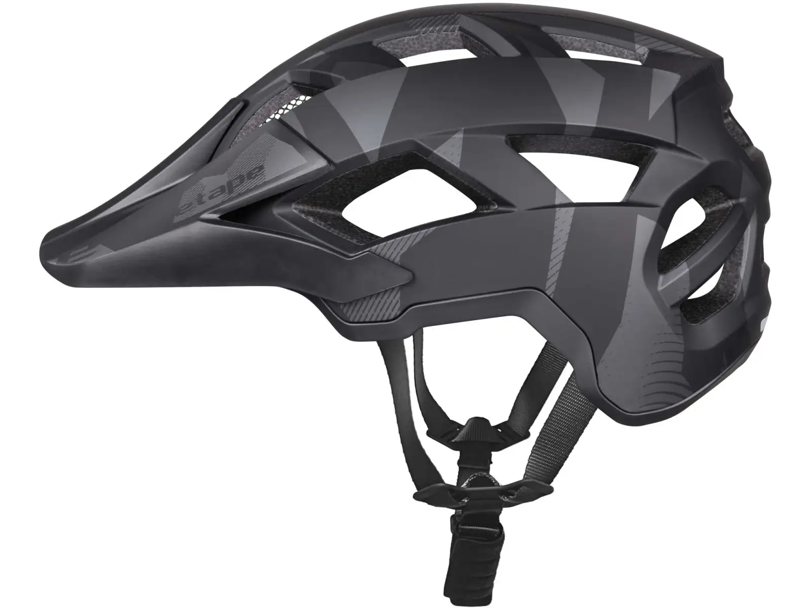 Etape X-Ray cycling helmet black/grey matte