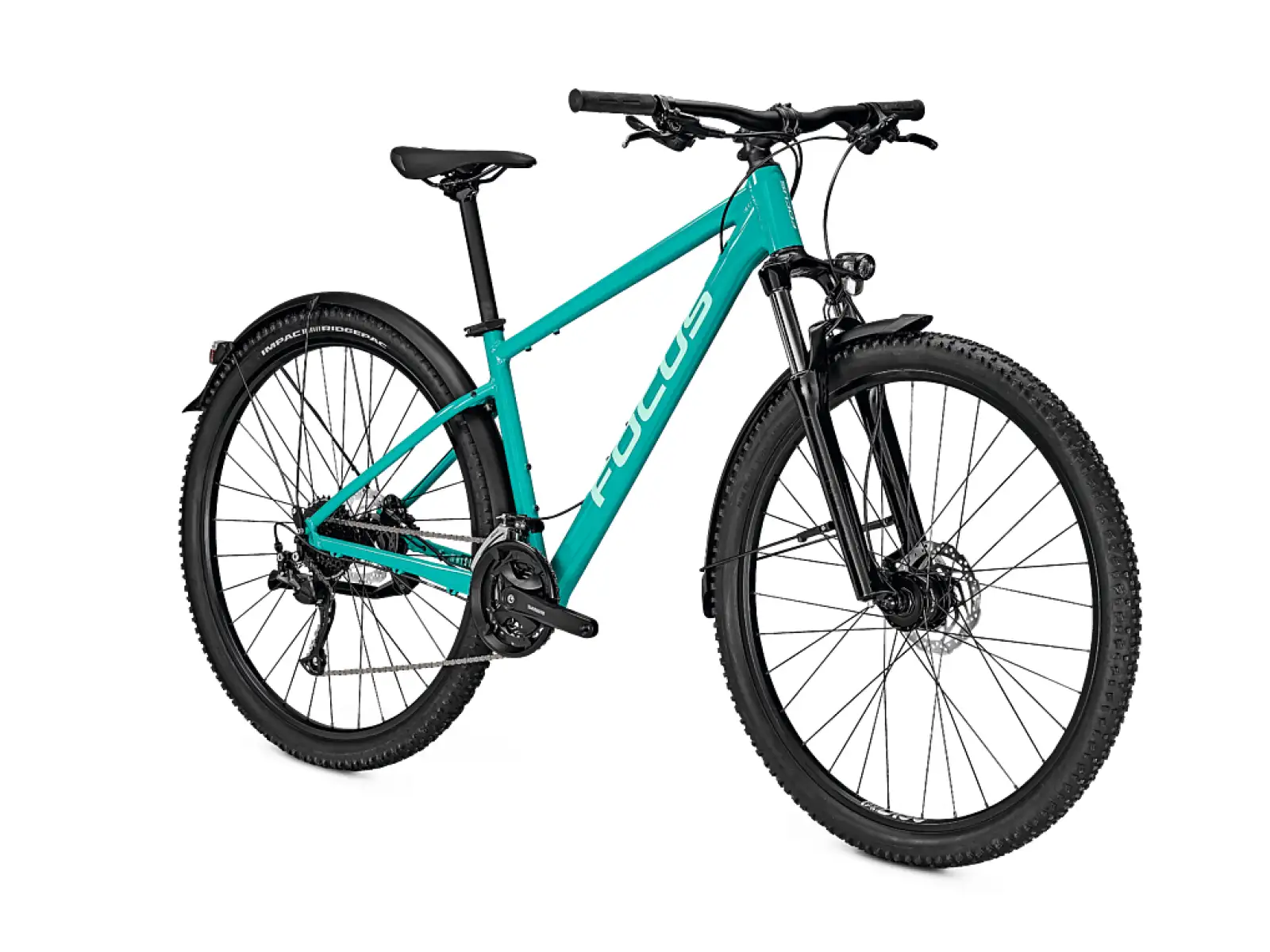 Focus Whistler 3.6 EQP DI 27.5" mountain bike Blue Green size S
