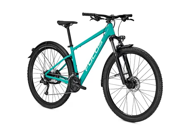 Focus Whistler 3.6 EQP DI 27.5" mountain bike Blue Green size S