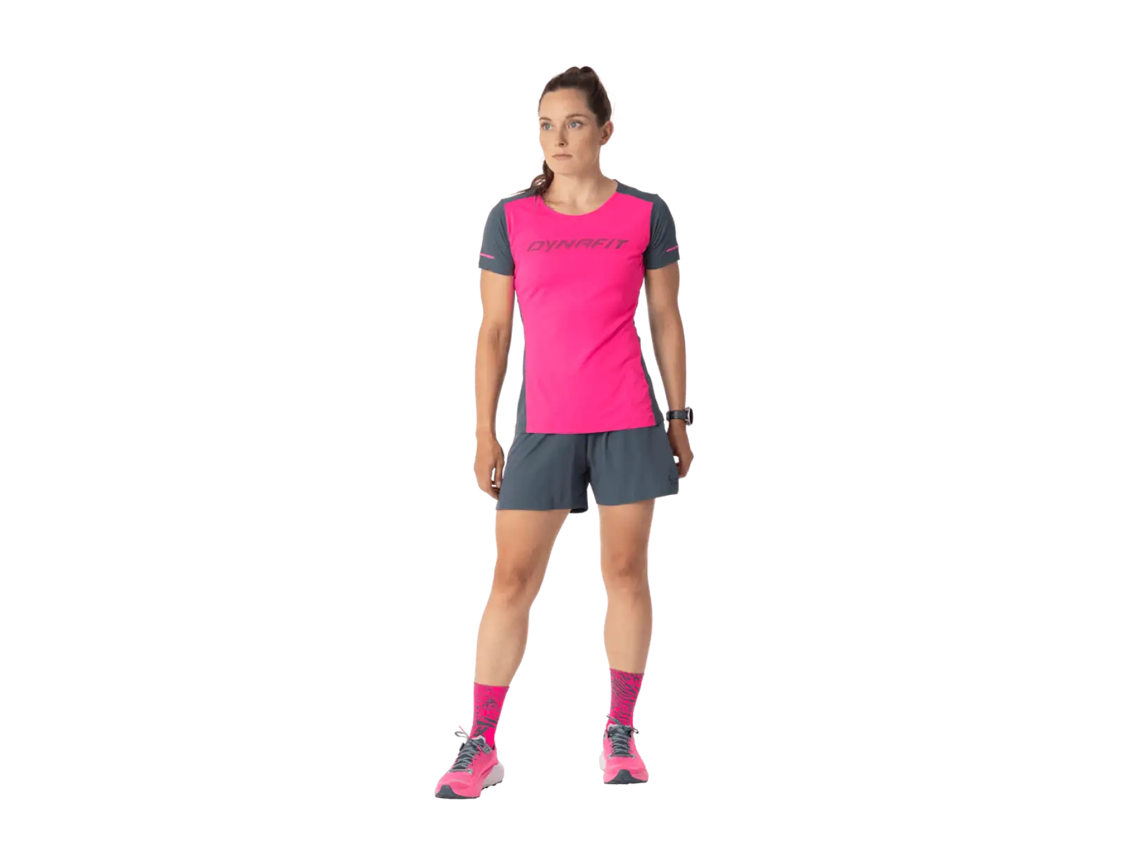Dynafit Alpine 2 women's T-shirt short sleeve Pink Glo