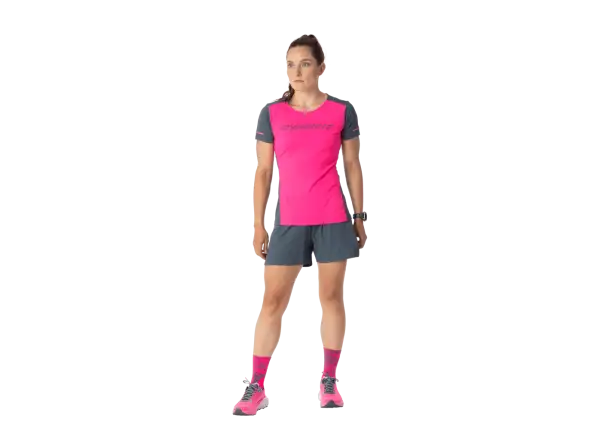 Dynafit Alpine 2 women's T-shirt short sleeve Pink Glo
