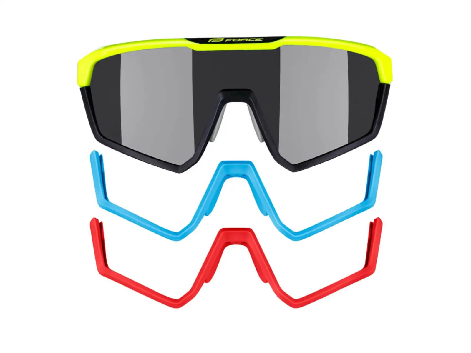 Force Apex glasses white-grey/black lenses