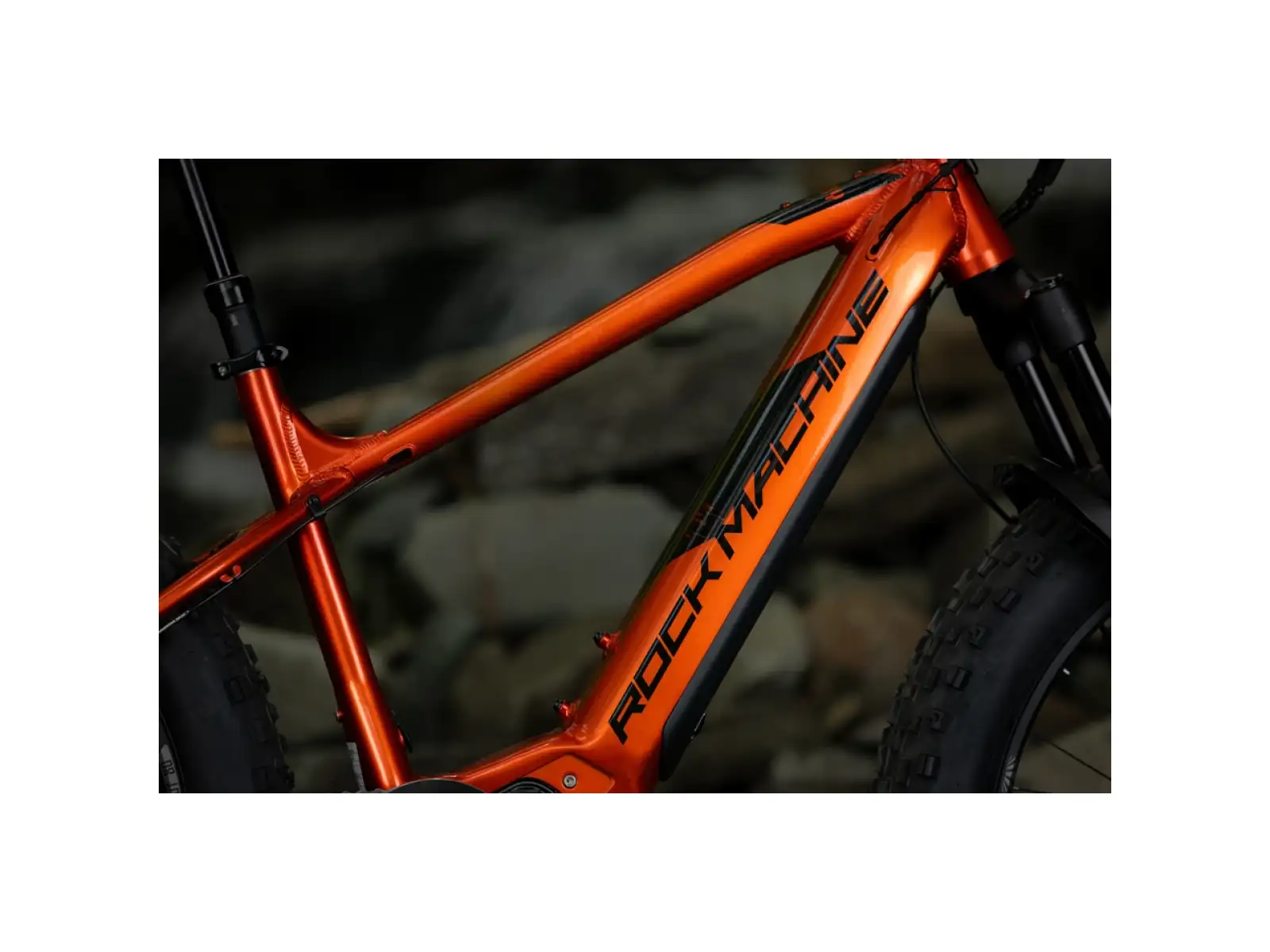 Rock Machine VYÖRY e90-26 fatbike electric bike Metallic Orange/Black SAMPLE