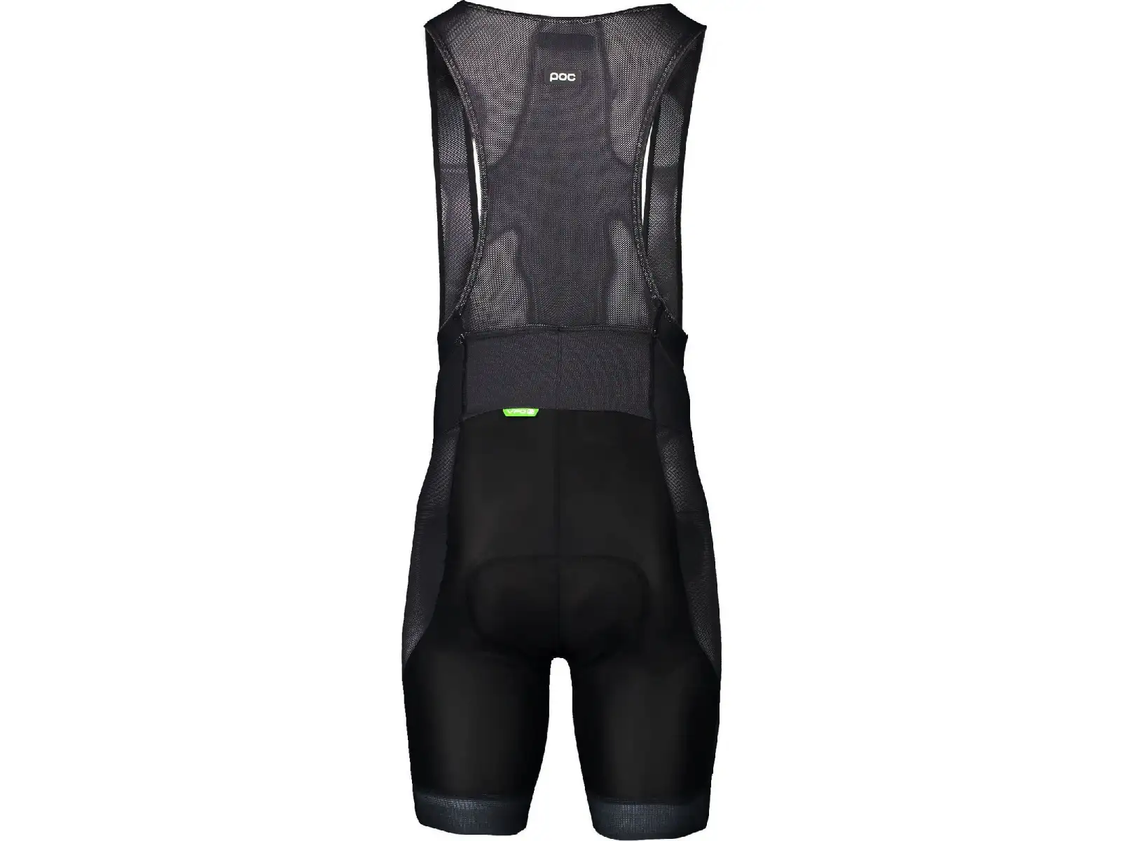 POC MTB Air Layer Bib men's inner shorts with pad and suspenders Uranium Black