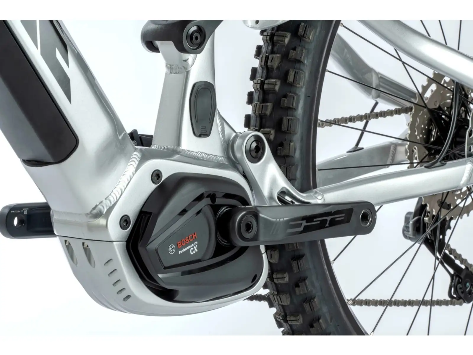 Apache Quruk 3 Bosch 1000 Wh full-suspension e-bike silver