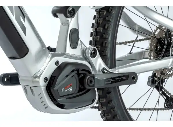 Apache Quruk 3 Bosch 1000 Wh full-suspension e-bike silver