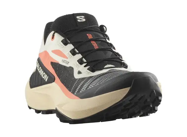 Salomon Genesis women's running shoes Fusion Coral/Tender Peach/Black