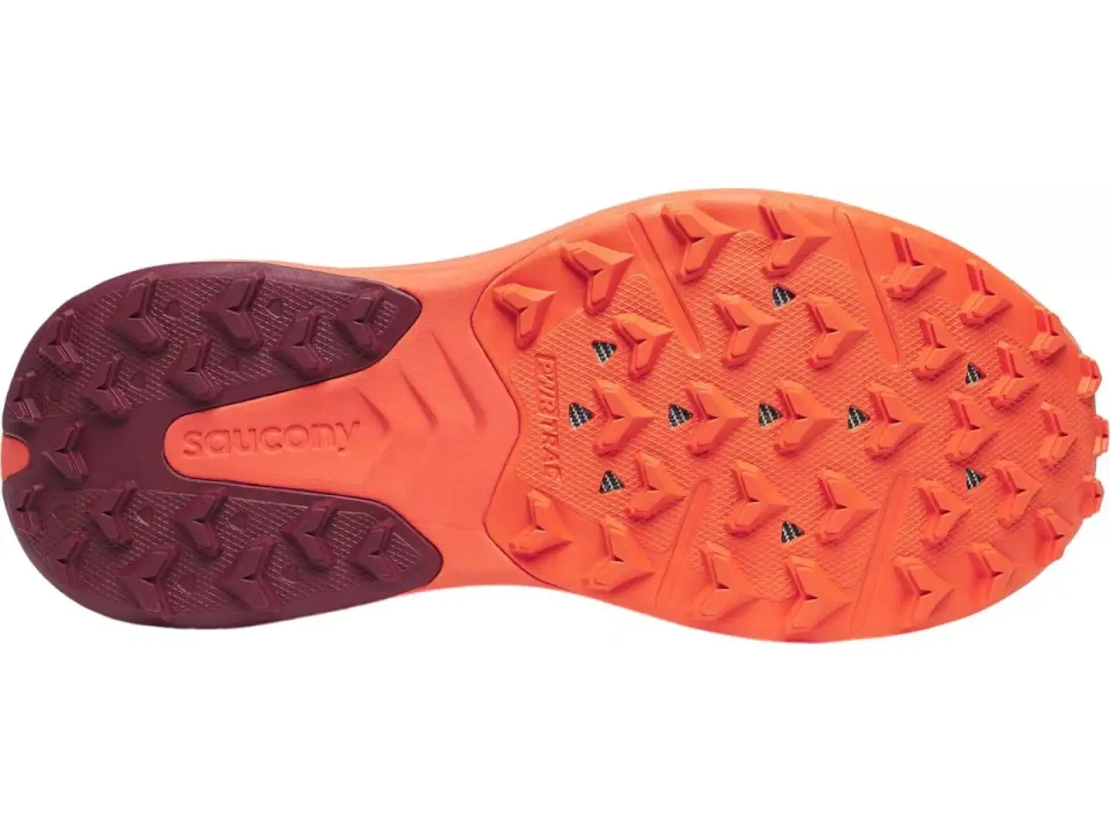 Saucony Xodus Ultra 3 women's running shoes Currant/Pepper
