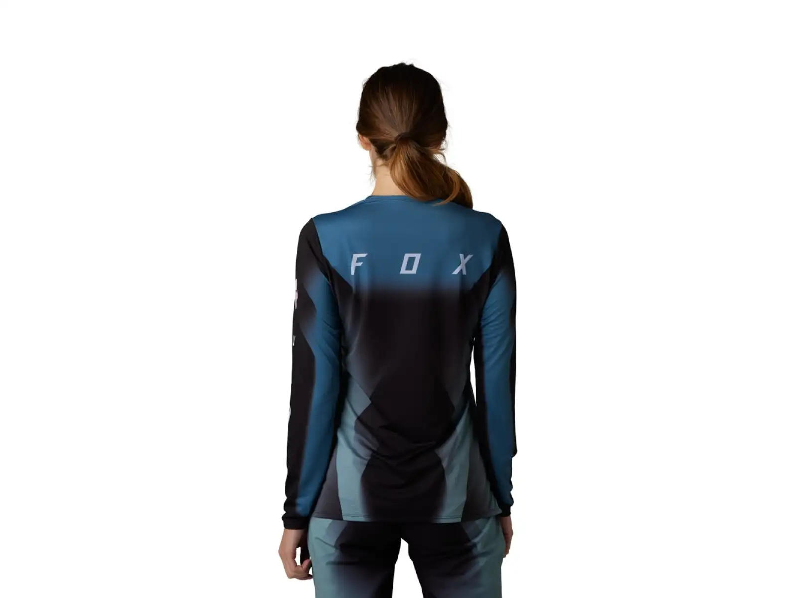 Fox Flexair Ts57 women's jersey long sleeve Black