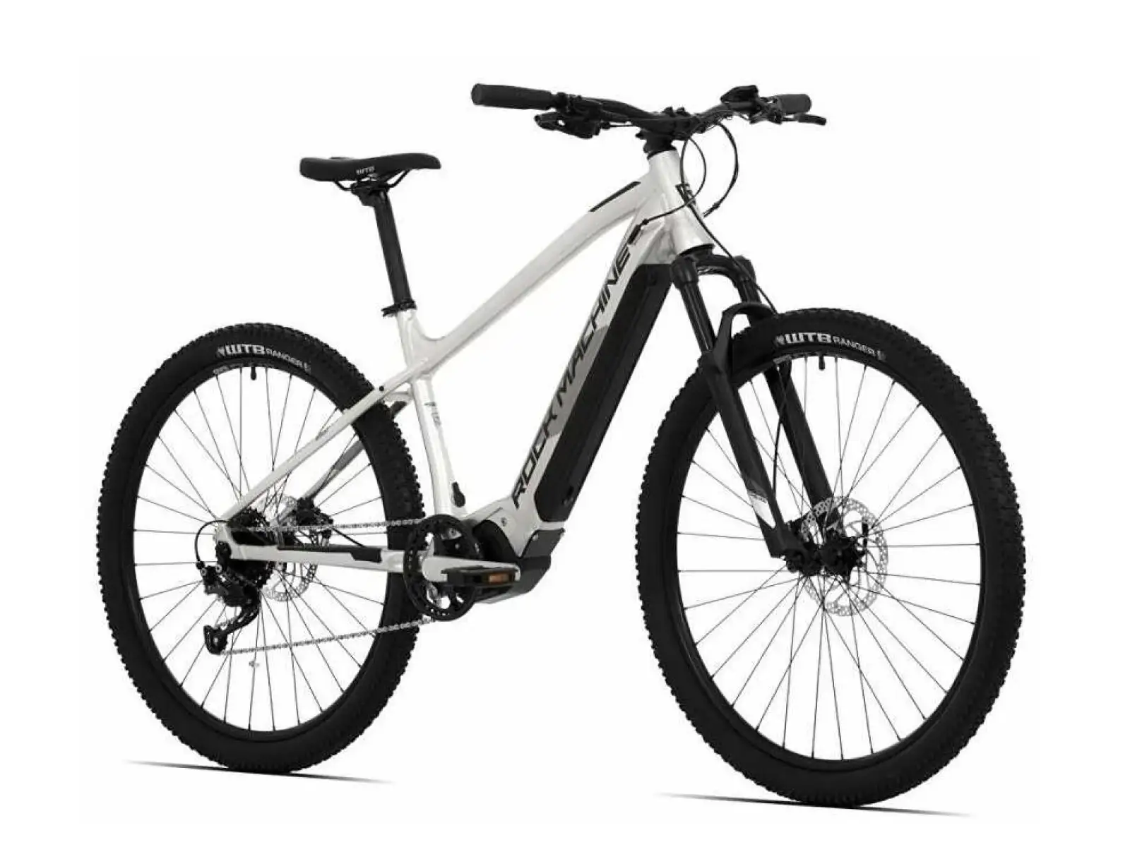 Rock Machine Blizzard INT e30-29 Gloss Silver/Black full-suspension e-bike