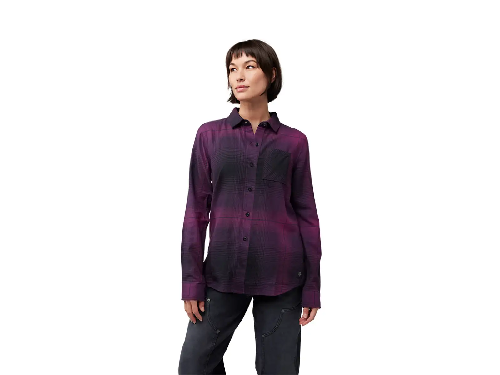 Fox Traildust Flannel women's shirt Sangria