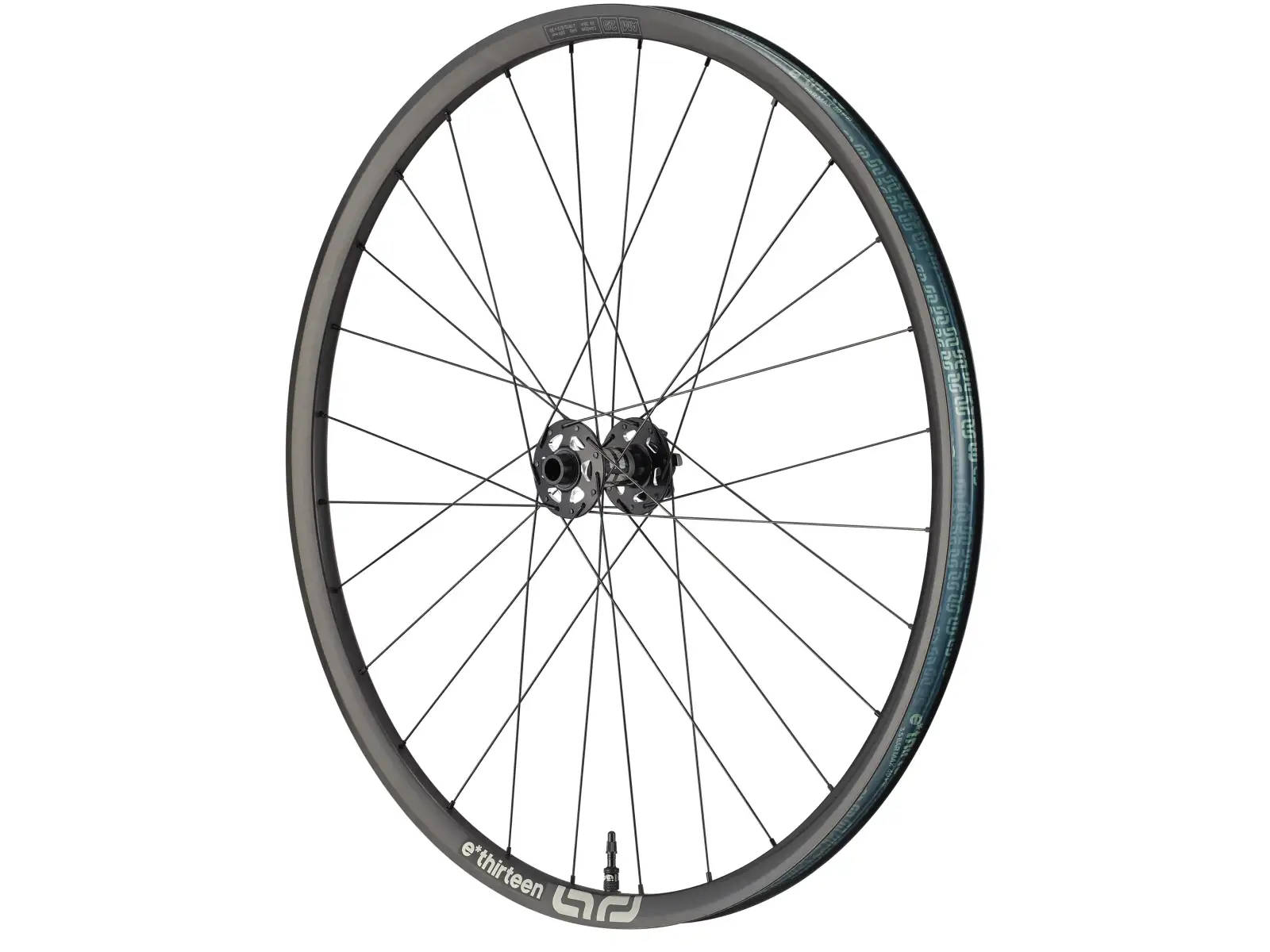 E-13 Sylvan Race Carbon Boost 29" front wheel Black