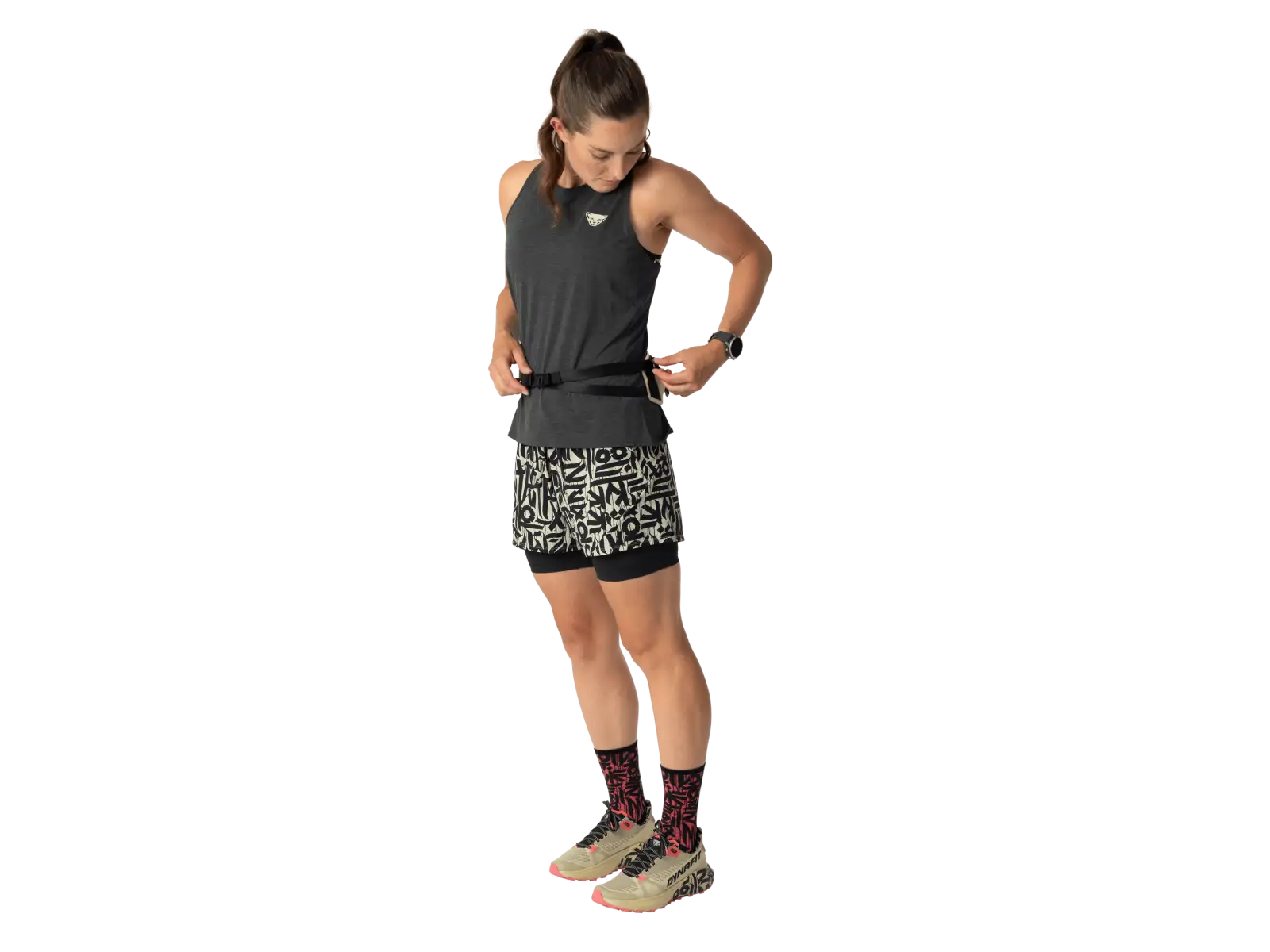 Dynafit Trail Belt running waist pack Overcast