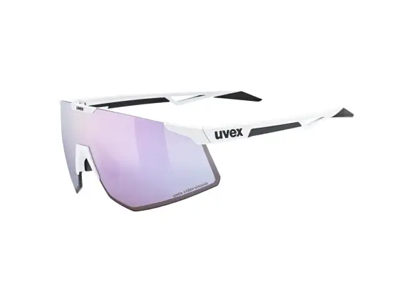 Uvex Pace Perform CV glasses White Matt/Mir. Lav