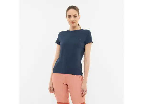 Viking Harvi women's T-shirt short sleeve navy