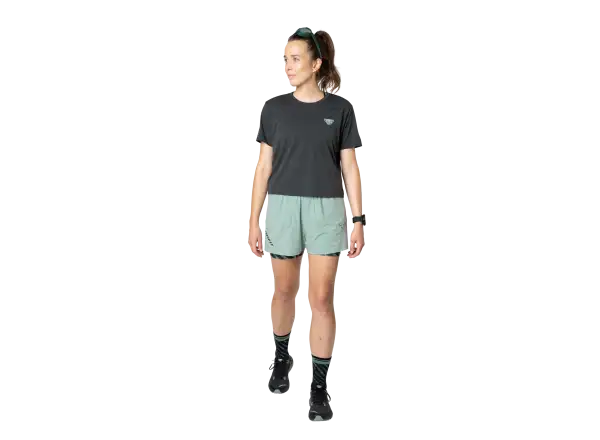 Dynafit Trail women's running T-shirt Black Out