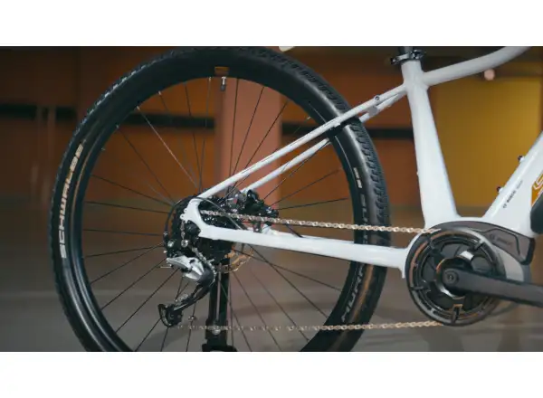 Superior eXC 7019 WB electric mountain bike Gloss White/Copper