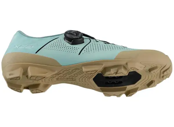 Shimano SH-XC302 women's MTB shoes light blue
