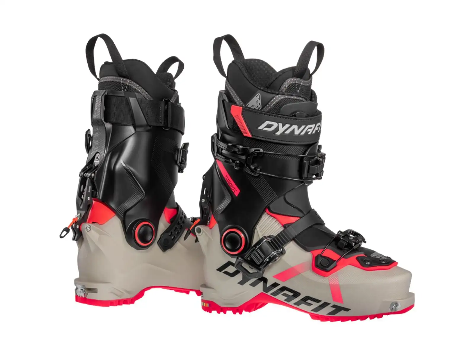 Dynafit Seven Summits women's ski touring boots Fluo Coral/Overcast